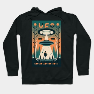 retro ufo poster Hoodie